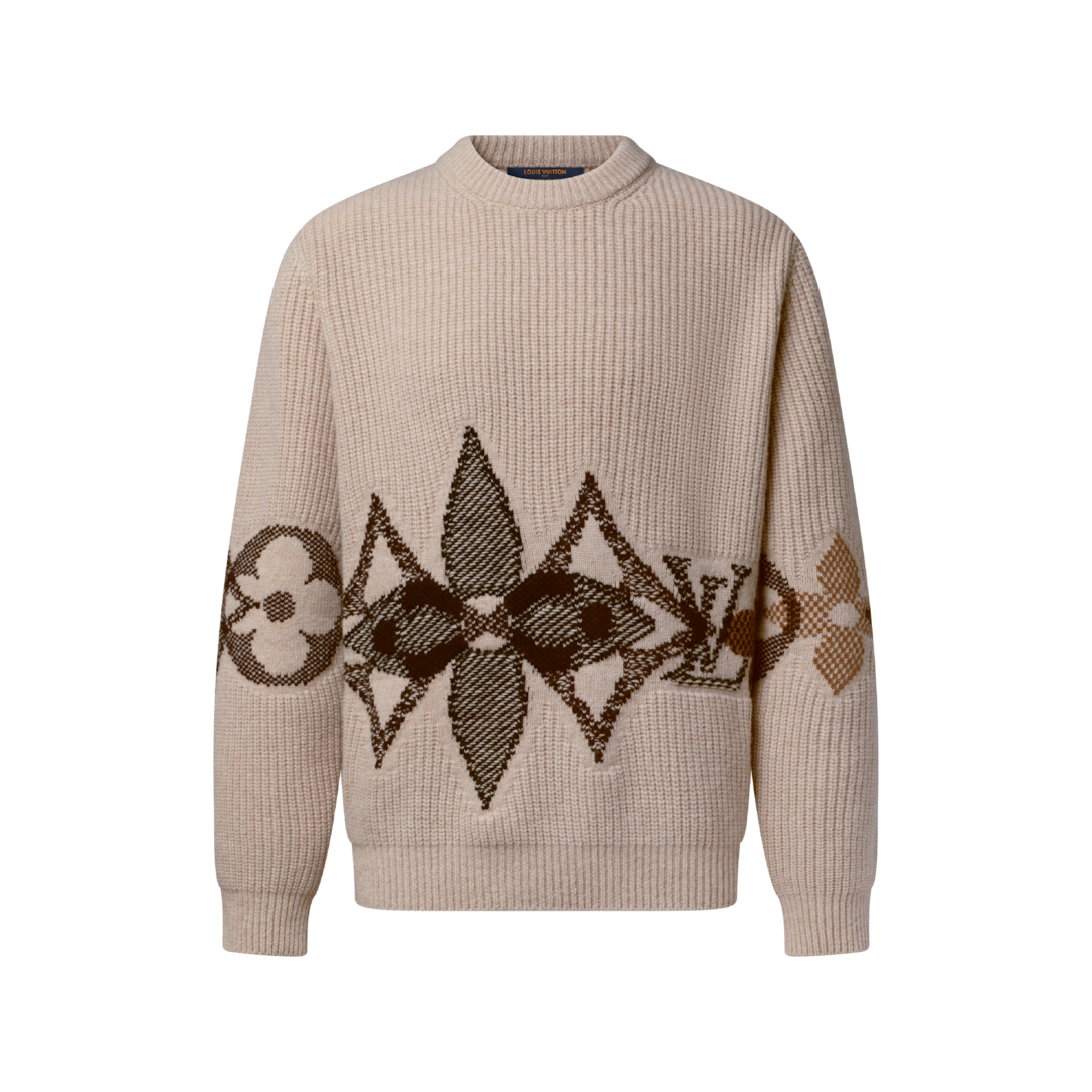 LOUIS VUITTON ニット　ヴァージルアブロー グラフィックニット LOUIS VUITTON ニット ヴァージルアブロー グラフィックニット LOUIS